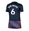 Ženski Tottenham Hotspur Jan Paul van Hecke #6 Replika nogometni dresi Gostujoči 2026-27 Kratek Rokav Ženski Tottenham Hotspur Jan Paul van Hecke #6 Replika nogometni dresi Gostujoči 2026-27 Kratek Rokav