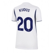 Ženski Tottenham Hotspur Mohammed Kudus #20 Replika nogometni dresi Domači 2026-27 Kratek Rokav