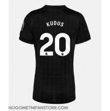Ženski Tottenham Hotspur Mohammed Kudus #20 Replika nogometni dresi Gostujoči 2025-26 Kratek Rokav