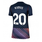 Ženski Tottenham Hotspur Mohammed Kudus #20 Replika nogometni dresi Gostujoči 2026-27 Kratek Rokav