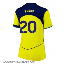 Ženski Tottenham Hotspur Mohammed Kudus #20 Replika nogometni dresi Tretji 2025-26 Kratek Rokav