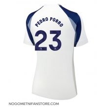 Ženski Tottenham Hotspur Pedro Porro #23 Replika nogometni dresi Domači 2025-26 Kratek Rokav