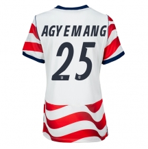 Ženski Združene države Patrick Agyemang #25 Replika nogometni dresi Domači SP 2026 Kratek Rokav