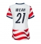 Ženski Združene države Timothy Weah #21 Replika nogometni dresi Domači SP 2026 Kratek Rokav
