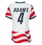 Ženski Združene države Tyler Adams #4 Replika nogometni dresi Domači SP 2026 Kratek Rokav