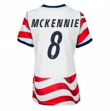 Ženski Združene države Weston McKennie #8 Replika nogometni dresi Domači SP 2026 Kratek Rokav