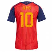 Ženski Španija Dani Olmo #10 Replika nogometni dresi Domači SP 2026 Kratek Rokav