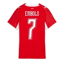 Ženski Švica Breel Embolo #7 Replika nogometni dresi Domači SP 2026 Kratek Rokav