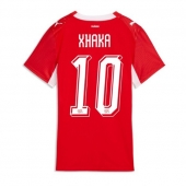Ženski Švica Granit Xhaka #10 Replika nogometni dresi Domači SP 2026 Kratek Rokav