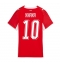 Ženski Švica Granit Xhaka #10 Replika nogometni dresi Domači SP 2026 Kratek Rokav