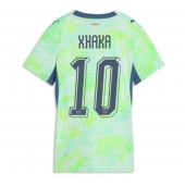 Ženski Švica Granit Xhaka #10 Replika nogometni dresi Gostujoči SP 2026 Kratek Rokav